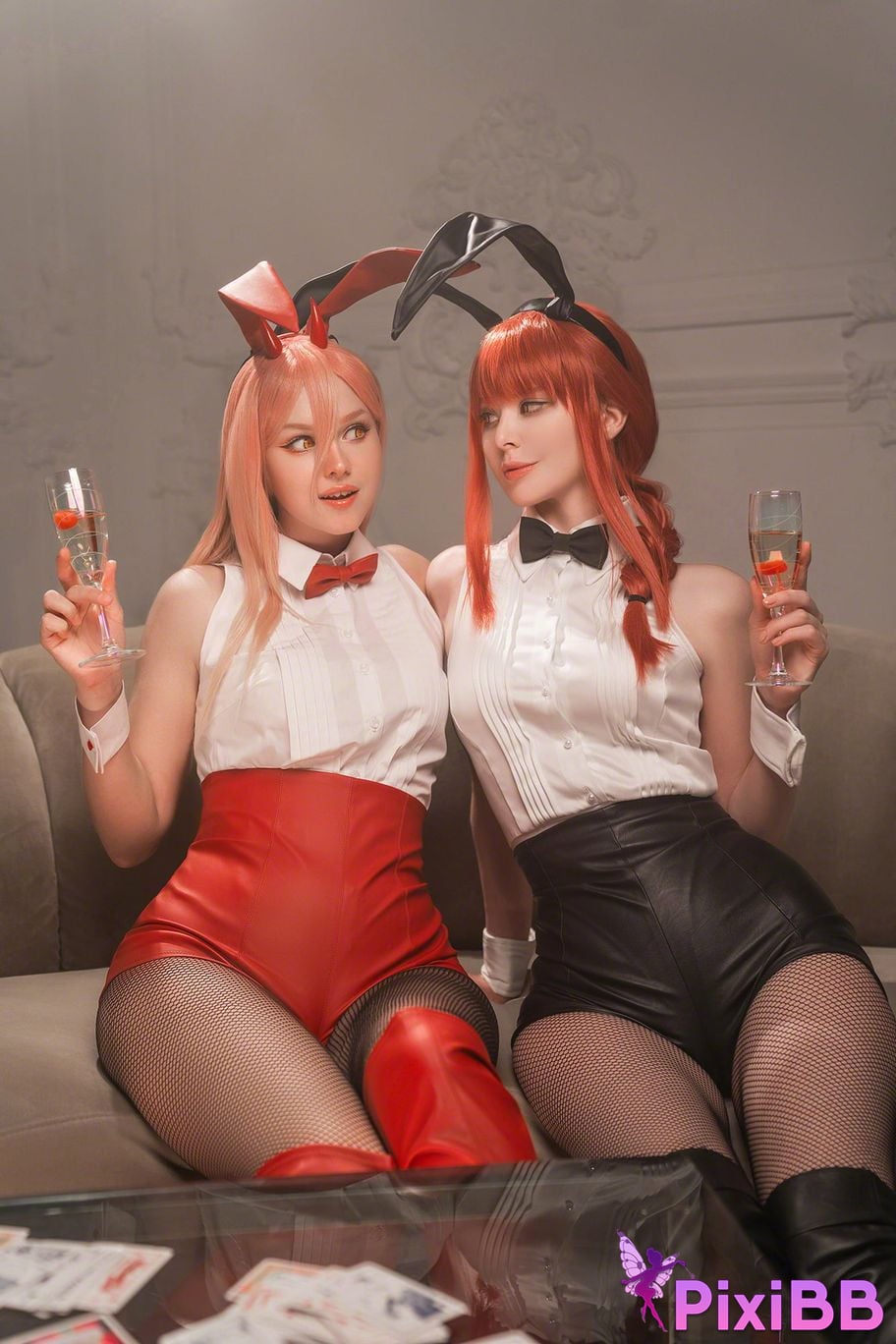 Shirogane sama & Vinnegal Makima & Power Sexy Bunny PixiBB.COM 10