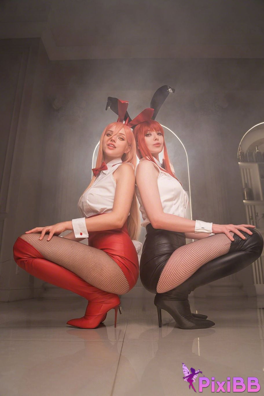 Shirogane sama & Vinnegal Makima & Power Sexy Bunny PixiBB.COM 2