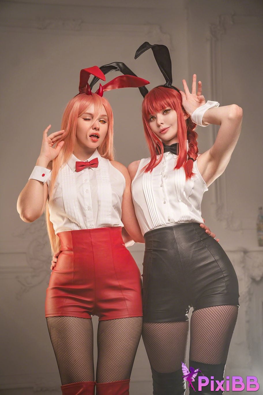 Shirogane sama & Vinnegal Makima & Power Sexy Bunny PixiBB.COM 6