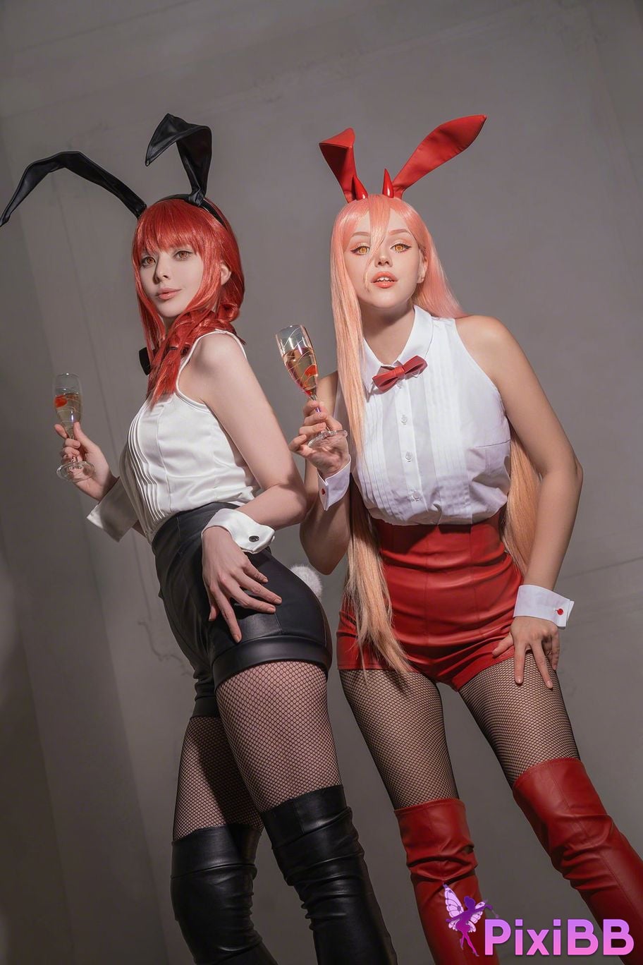 Shirogane sama & Vinnegal Makima & Power Sexy Bunny PixiBB.COM 9