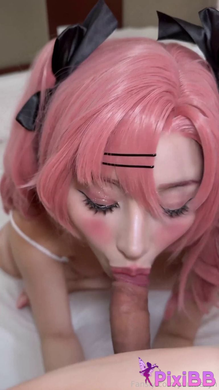 Cosplayer linhi cute yuumeilyn Super sweet plump and white goddess The best Aheiyan PixiBB.COM 010