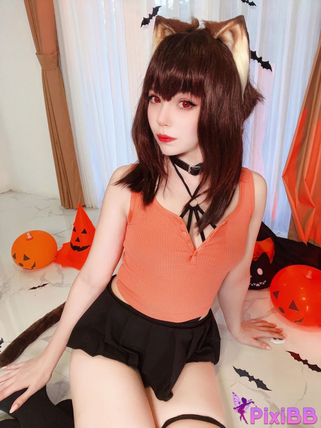 Caticornplay Megumin Halloween Neko PixiBB.COM 29