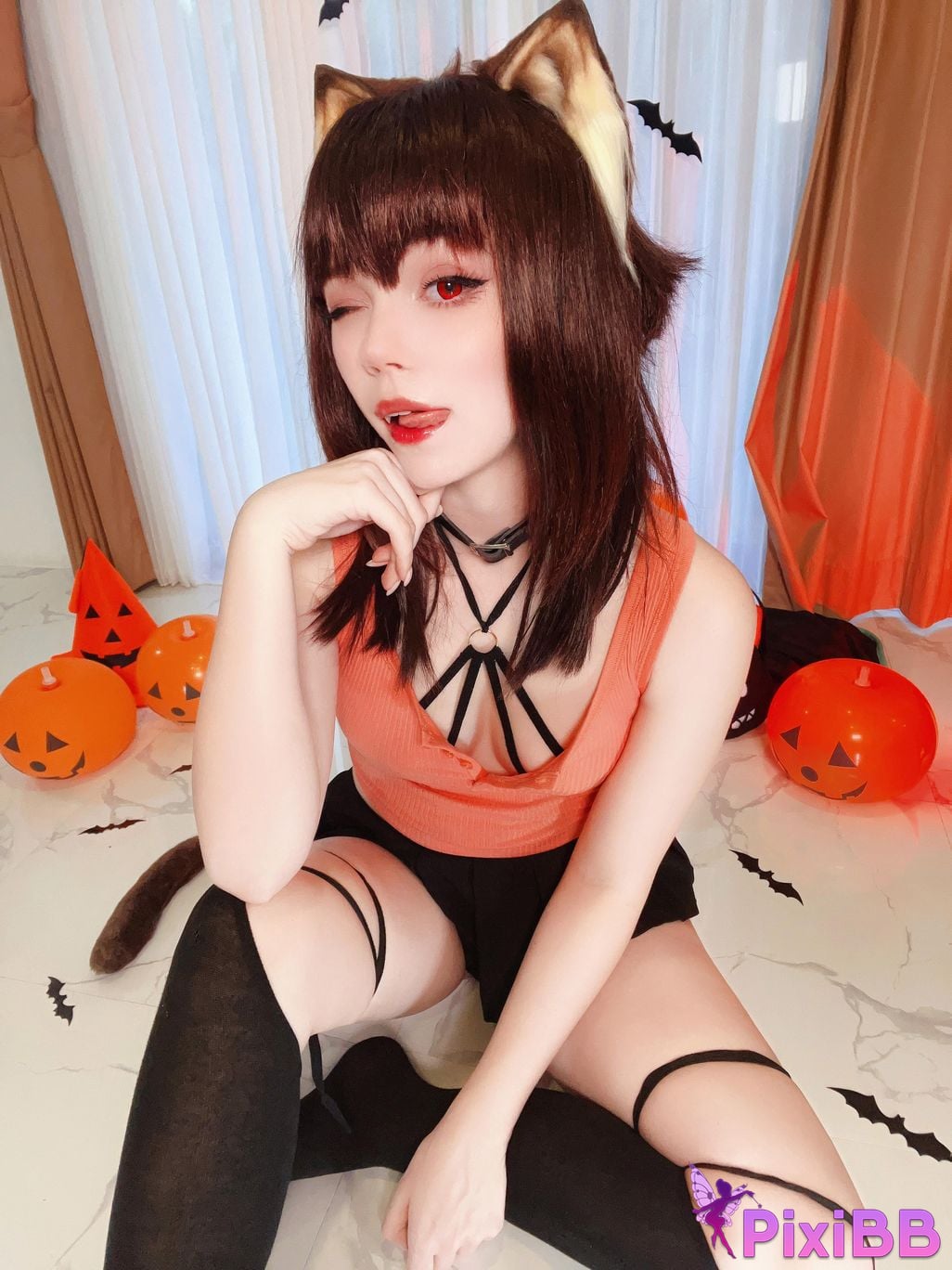 Caticornplay Megumin Halloween Neko PixiBB.COM 31