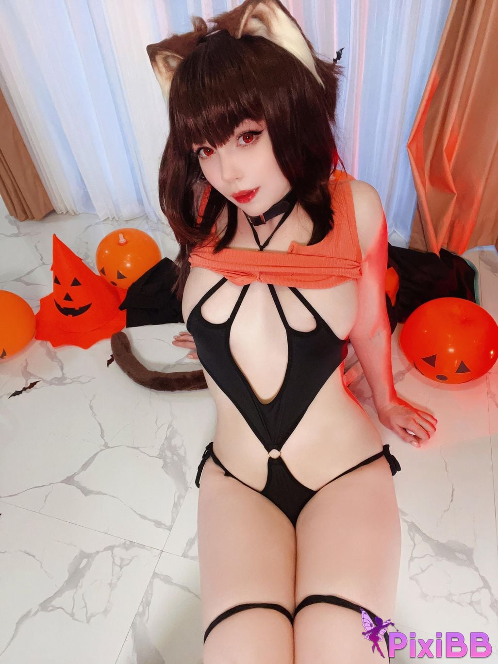 Caticornplay Megumin Halloween Neko PixiBB.COM 7