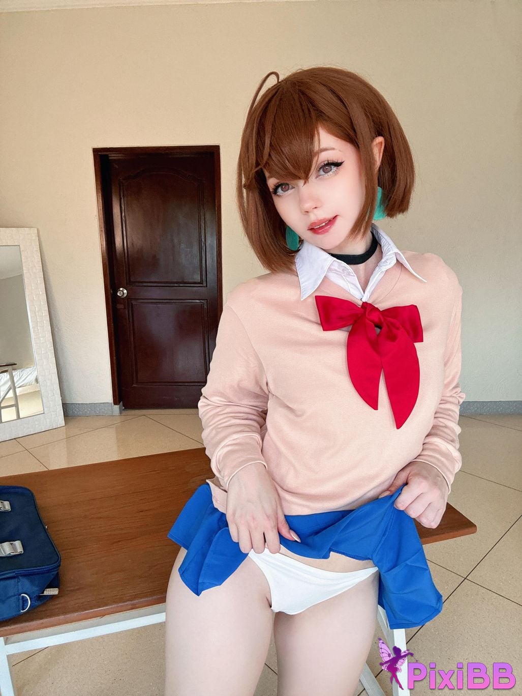 Caticornplay Momo Ayase Gym Uniform PixiBB.COM 11