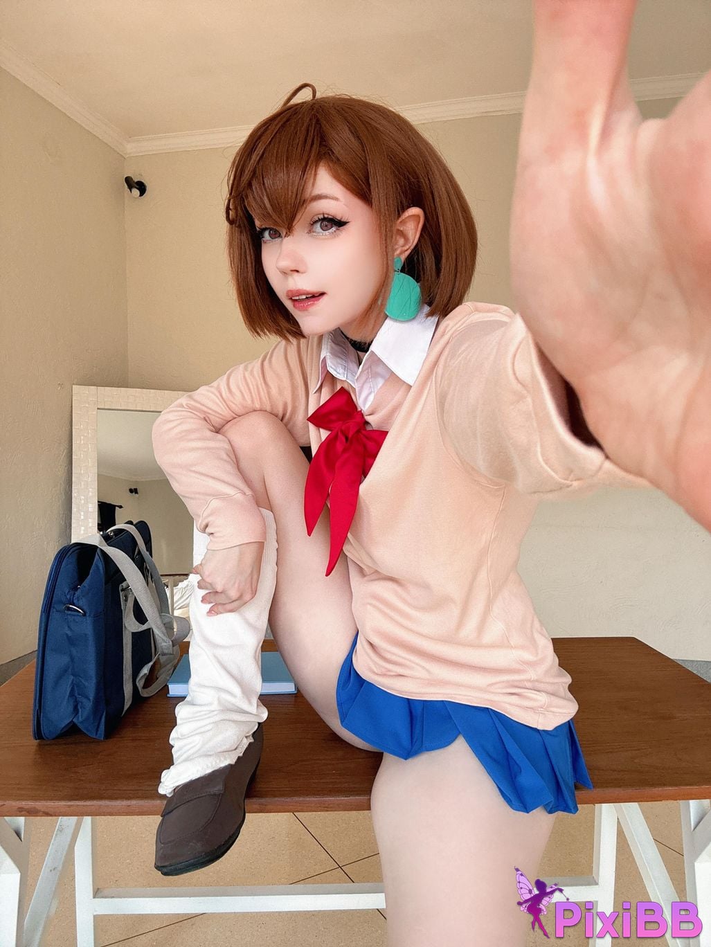 Caticornplay Momo Ayase Gym Uniform PixiBB.COM 16