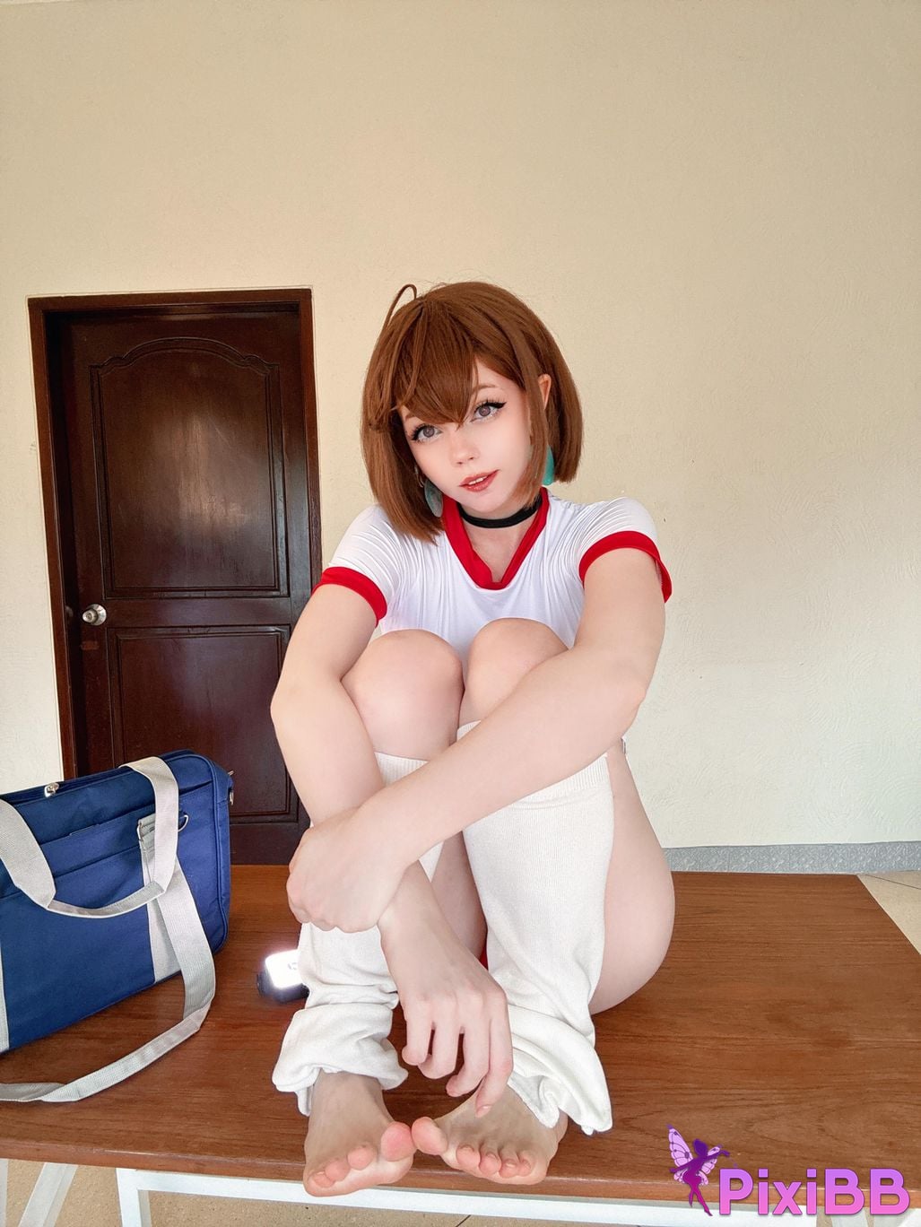 Caticornplay Momo Ayase Gym Uniform PixiBB.COM 7