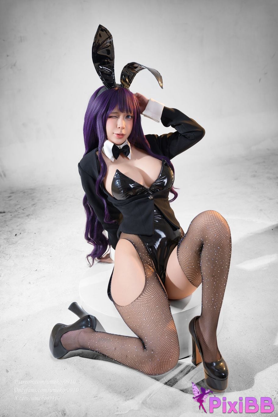 Umeko J Shizuku Kuroe Bunny Suit PixiBB.COM 13