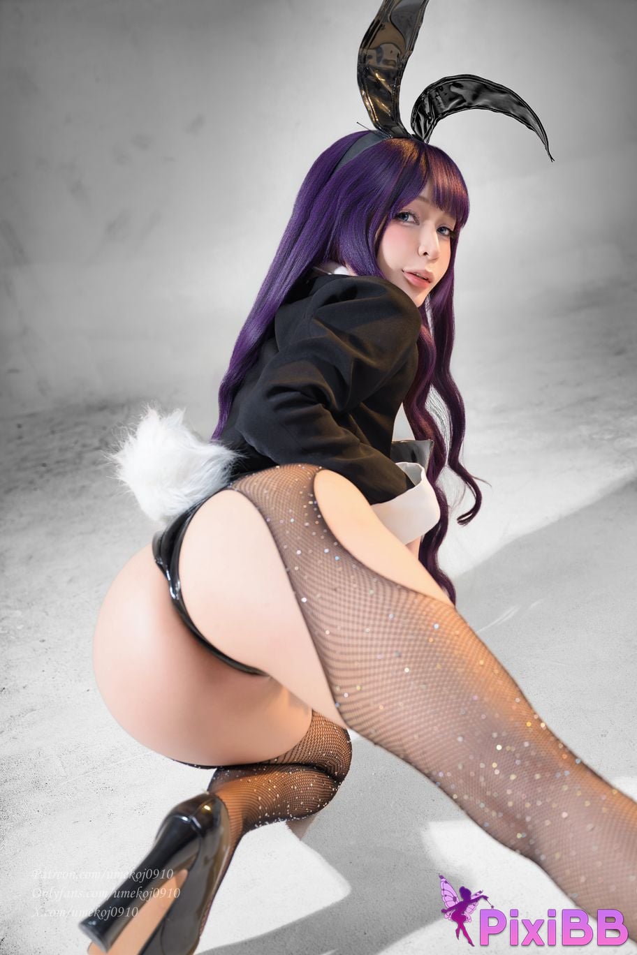 Umeko J Shizuku Kuroe Bunny Suit PixiBB.COM 35