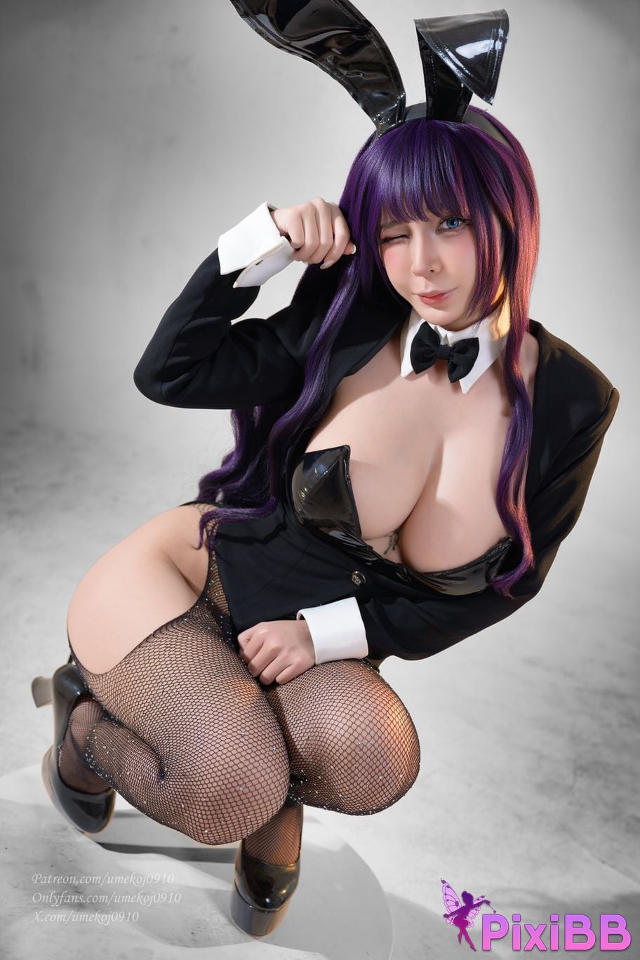 Umeko J Shizuku Kuroe Bunny Suit PixiBB.COM 85