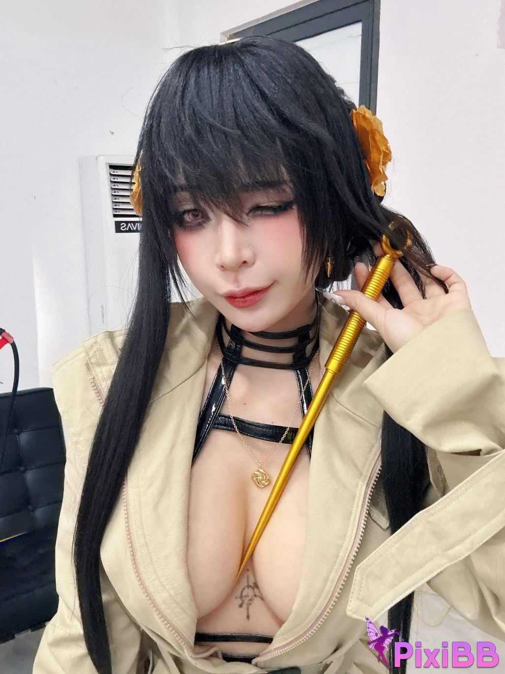 Umeko J Yor Forger Trench Coat PixiBB.COM 102