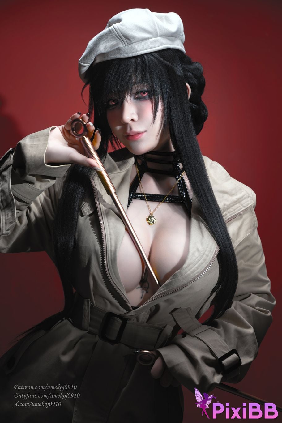 Umeko J Yor Forger Trench Coat PixiBB.COM 11