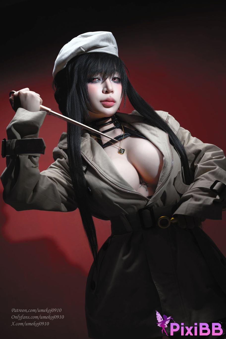 Umeko J Yor Forger Trench Coat PixiBB.COM 13