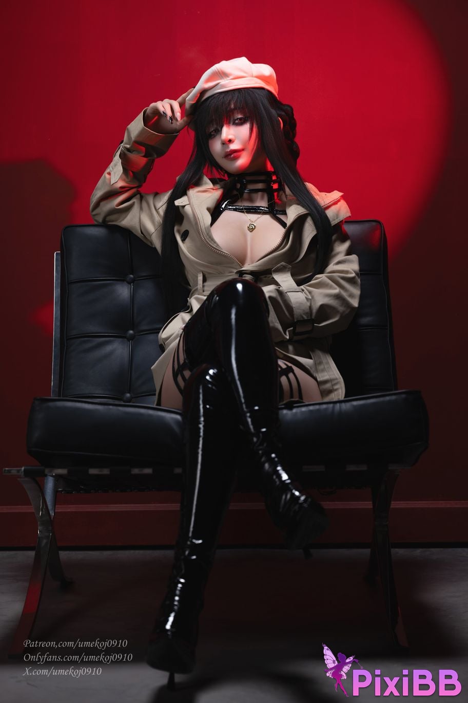 Umeko J Yor Forger Trench Coat PixiBB.COM 15