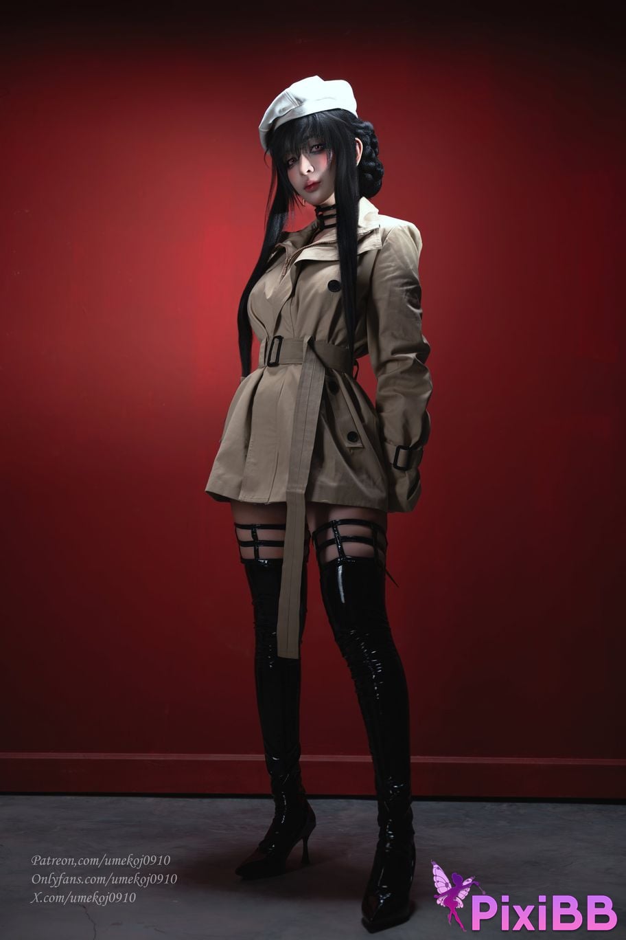 Umeko J Yor Forger Trench Coat PixiBB.COM 20