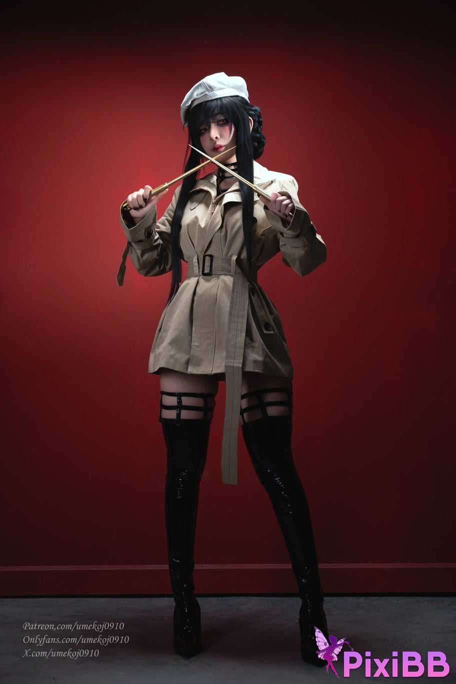 Umeko J Yor Forger Trench Coat PixiBB.COM 31