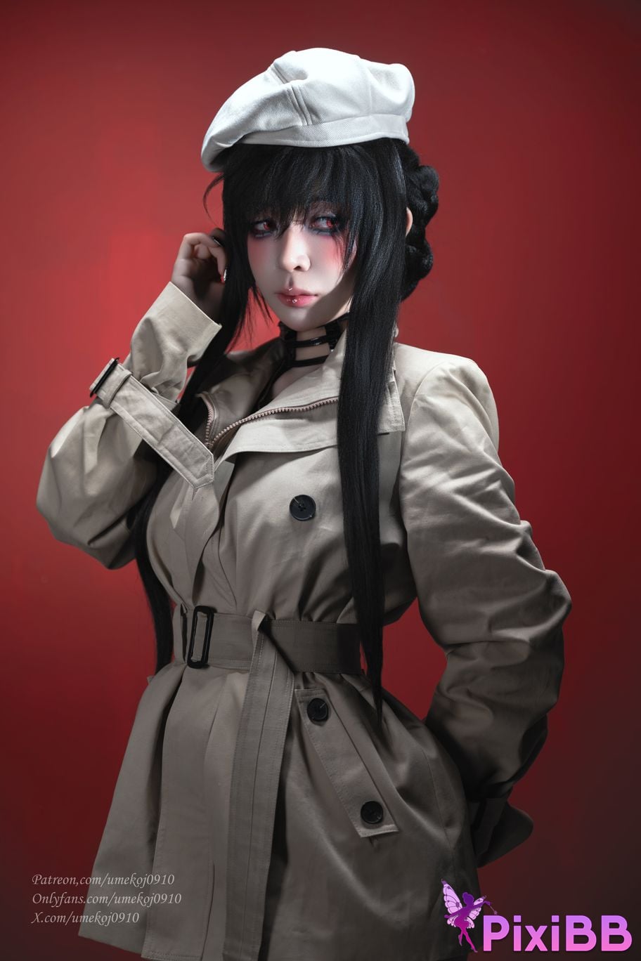 Umeko J Yor Forger Trench Coat PixiBB.COM 42