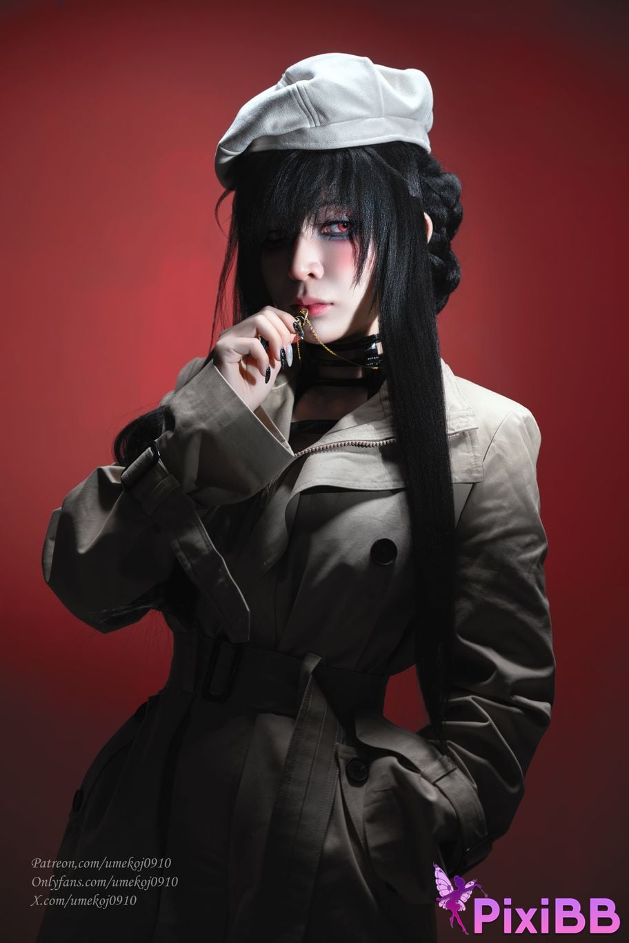 Umeko J Yor Forger Trench Coat PixiBB.COM 64