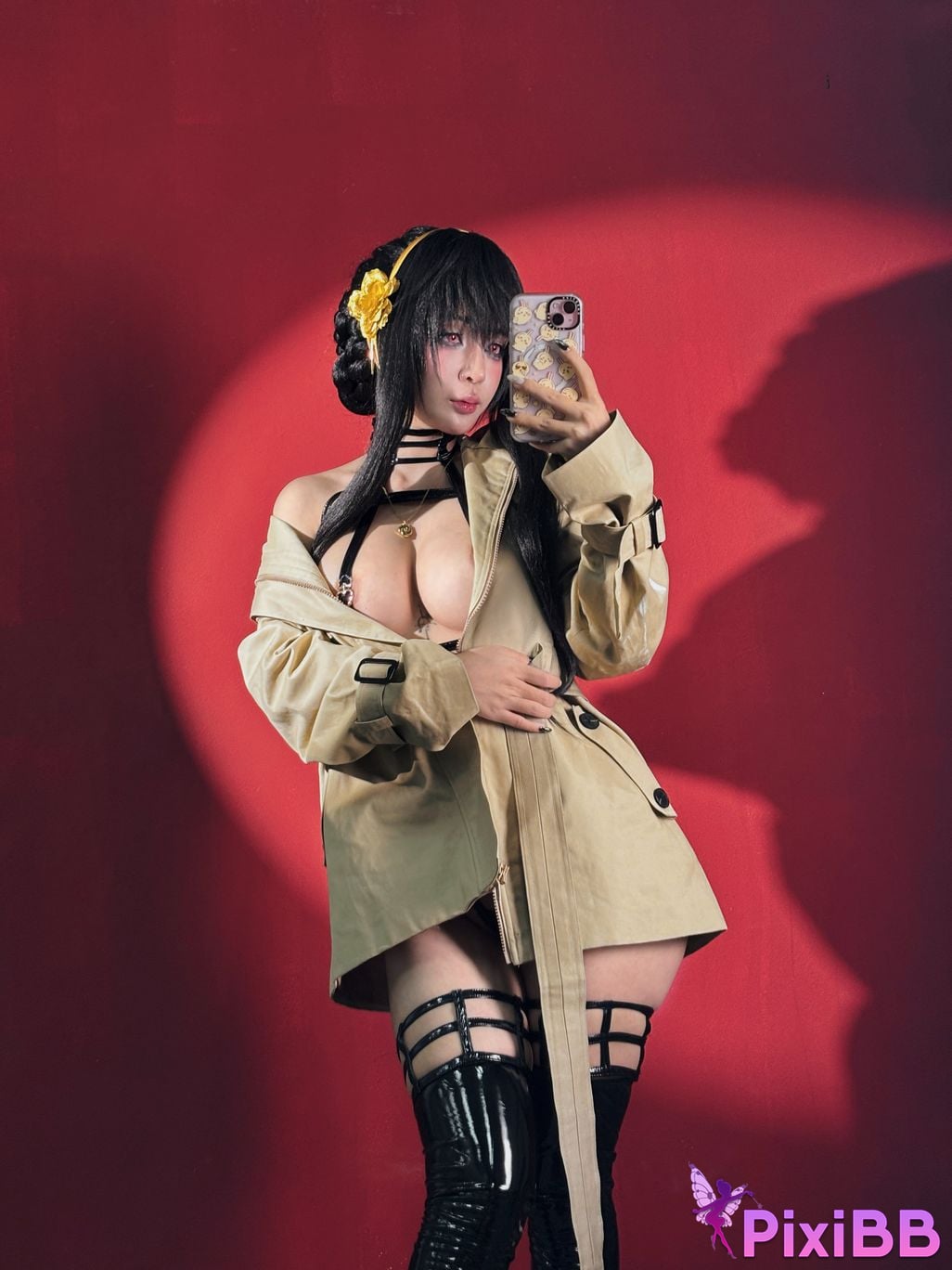 Umeko J Yor Forger Trench Coat PixiBB.COM 87