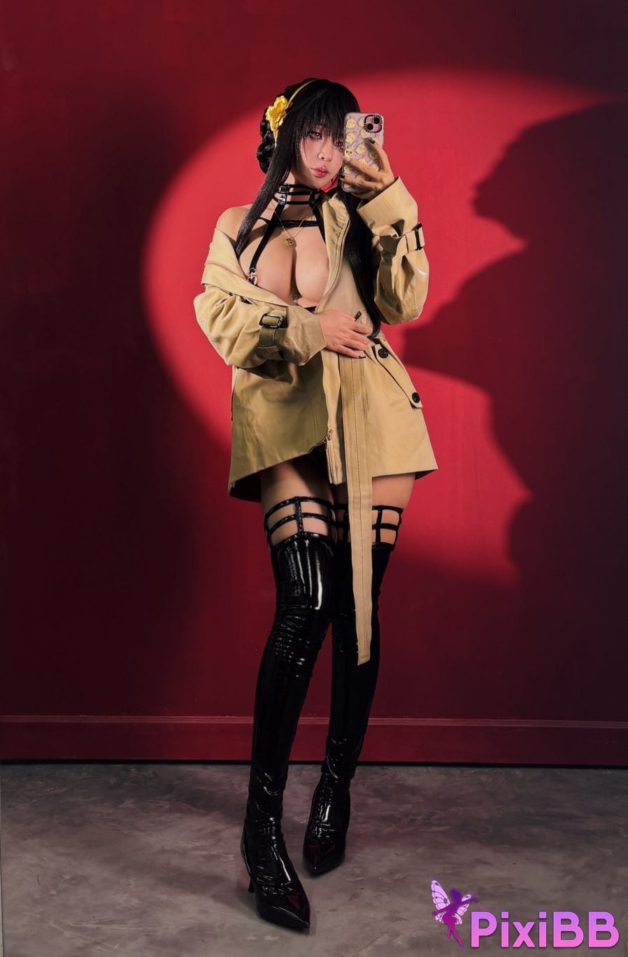 Umeko J Yor Forger Trench Coat PixiBB.COM 88