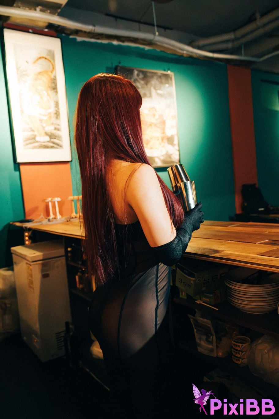 Haivia Black Snow Secret Bar PixiBB.COM 086