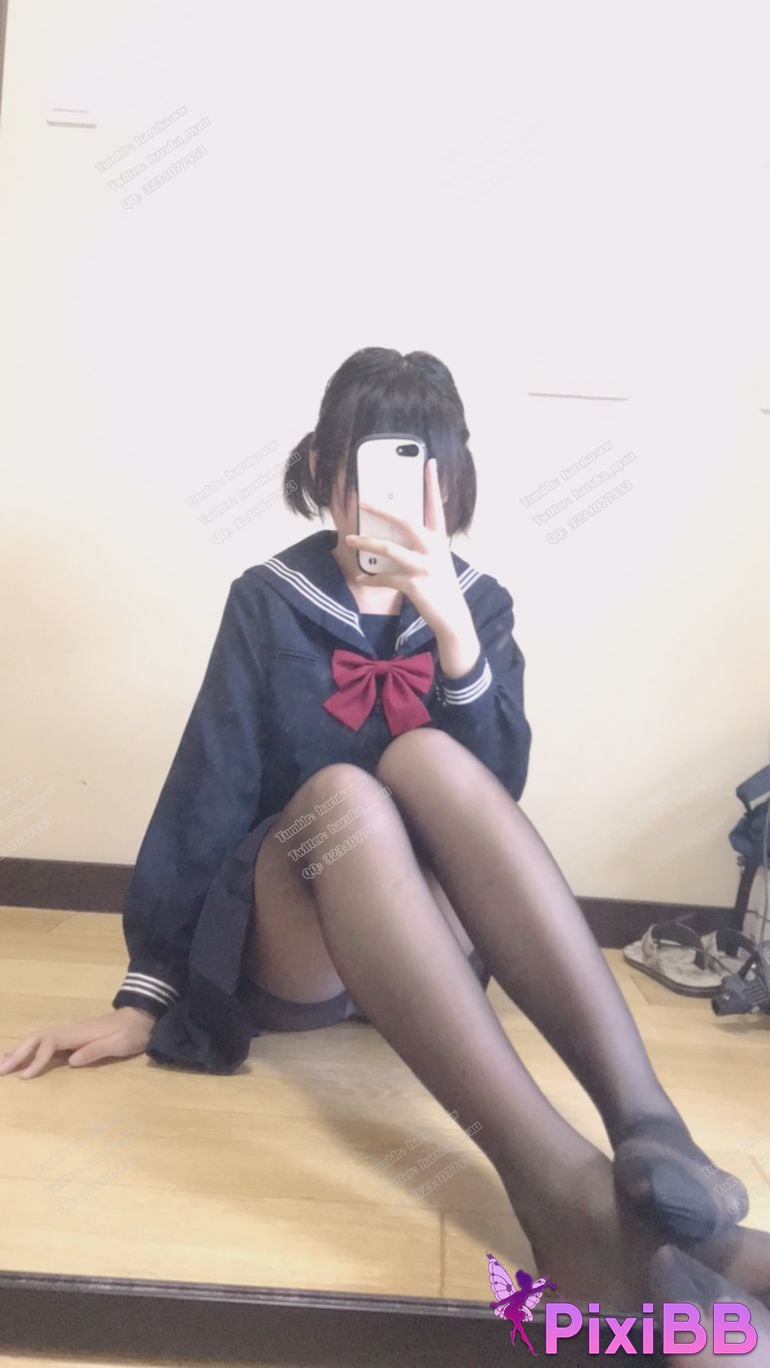 Cosplayer Youbao three years old JK at home PixiBB.COM 005