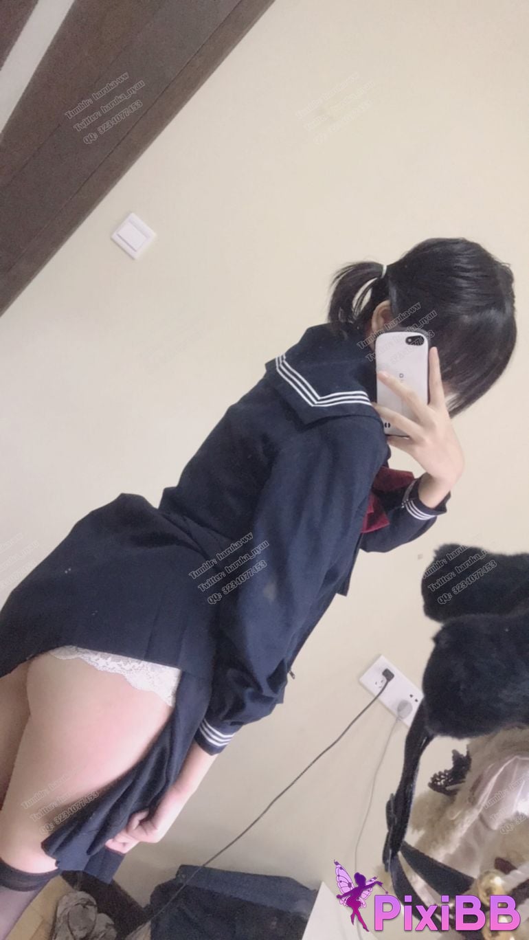 Cosplayer Youbao three years old JK at home PixiBB.COM 023