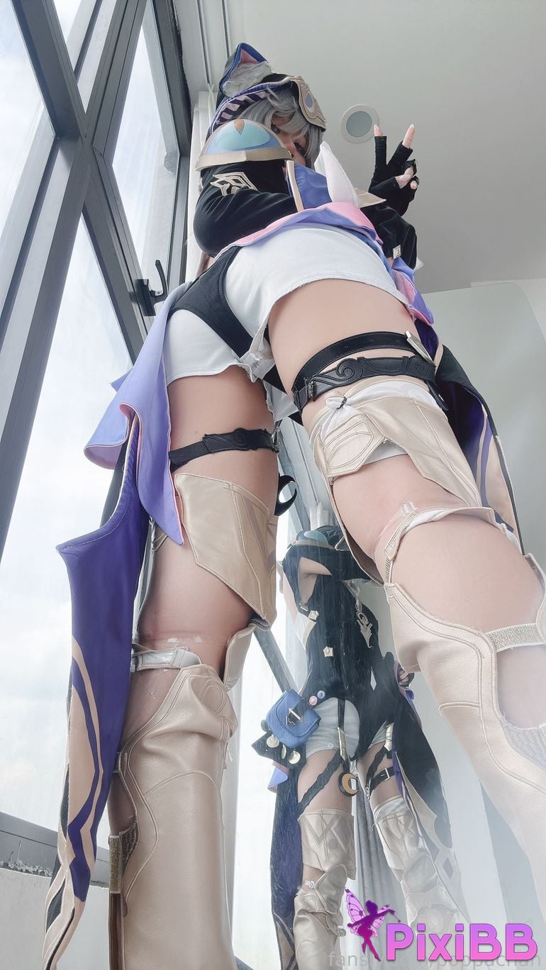 Cosplayer PoppaChan Cipher HSR PixiBB.COM 020