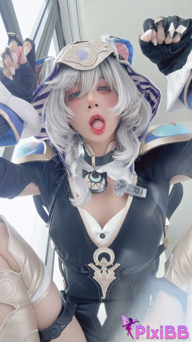 Cosplayer PoppaChan Cipher HSR PixiBB.COM 022
