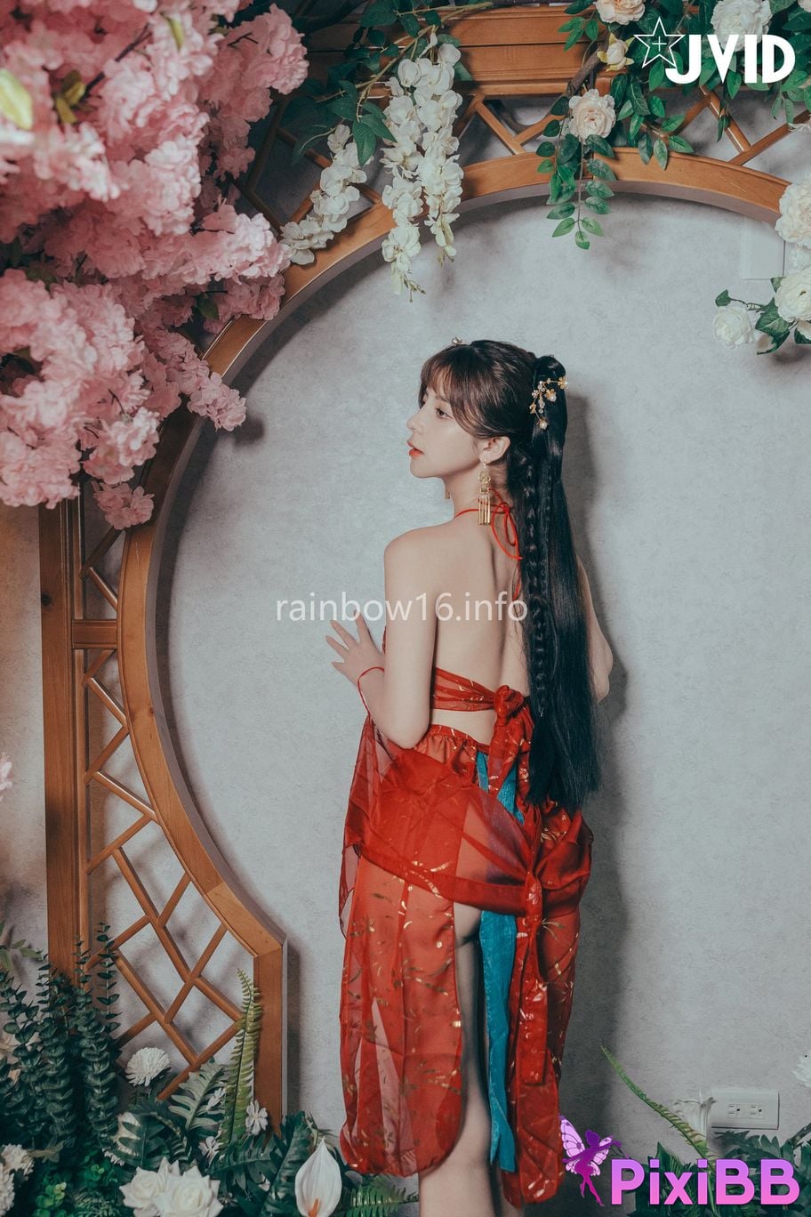 JVID Xiaomien Mina Want to spend the Mid Autumn Festival naked PixiBB.COM 026