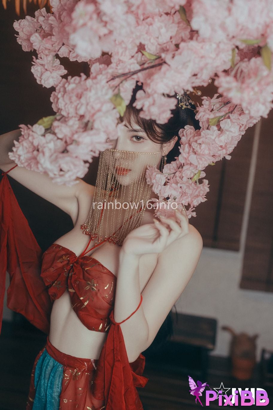 JVID Xiaomien Mina Want to spend the Mid Autumn Festival naked PixiBB.COM 032