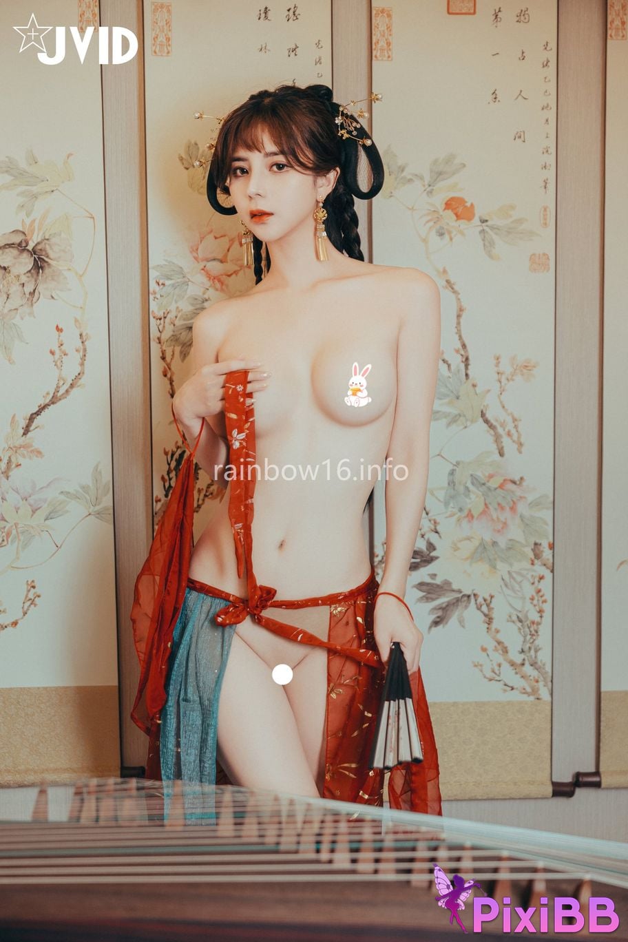 JVID Xiaomien Mina Want to spend the Mid Autumn Festival naked PixiBB.COM 063