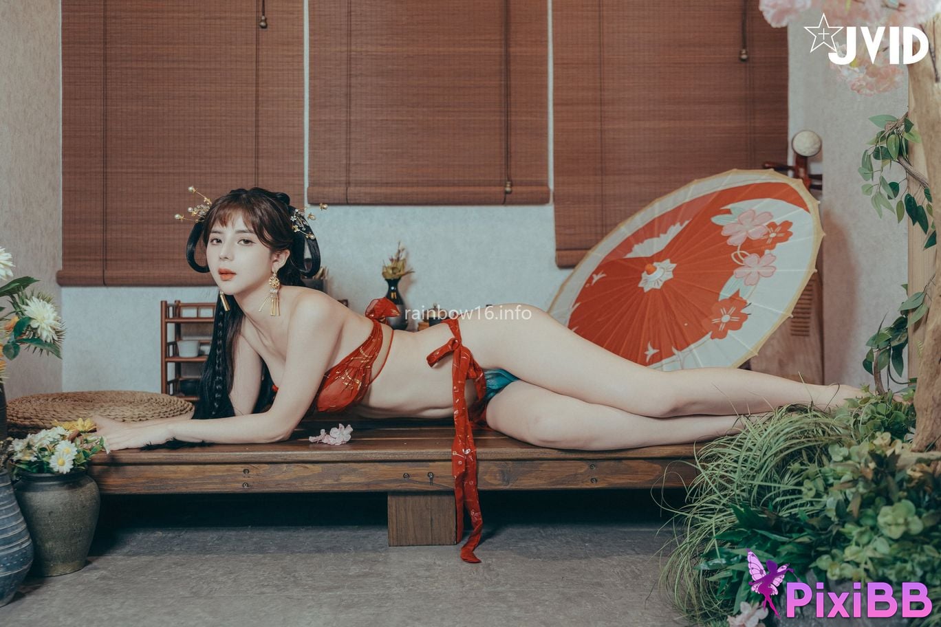 JVID Xiaomien Mina Want to spend the Mid Autumn Festival naked PixiBB.COM 073