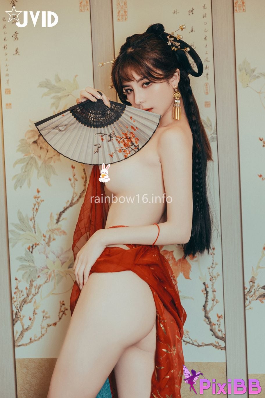 JVID Xiaomien Mina Want to spend the Mid Autumn Festival naked PixiBB.COM 101