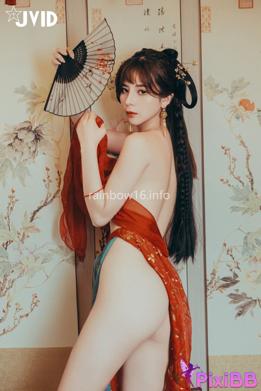 JVID Xiaomien Mina Want to spend the Mid Autumn Festival naked PixiBB.COM 102