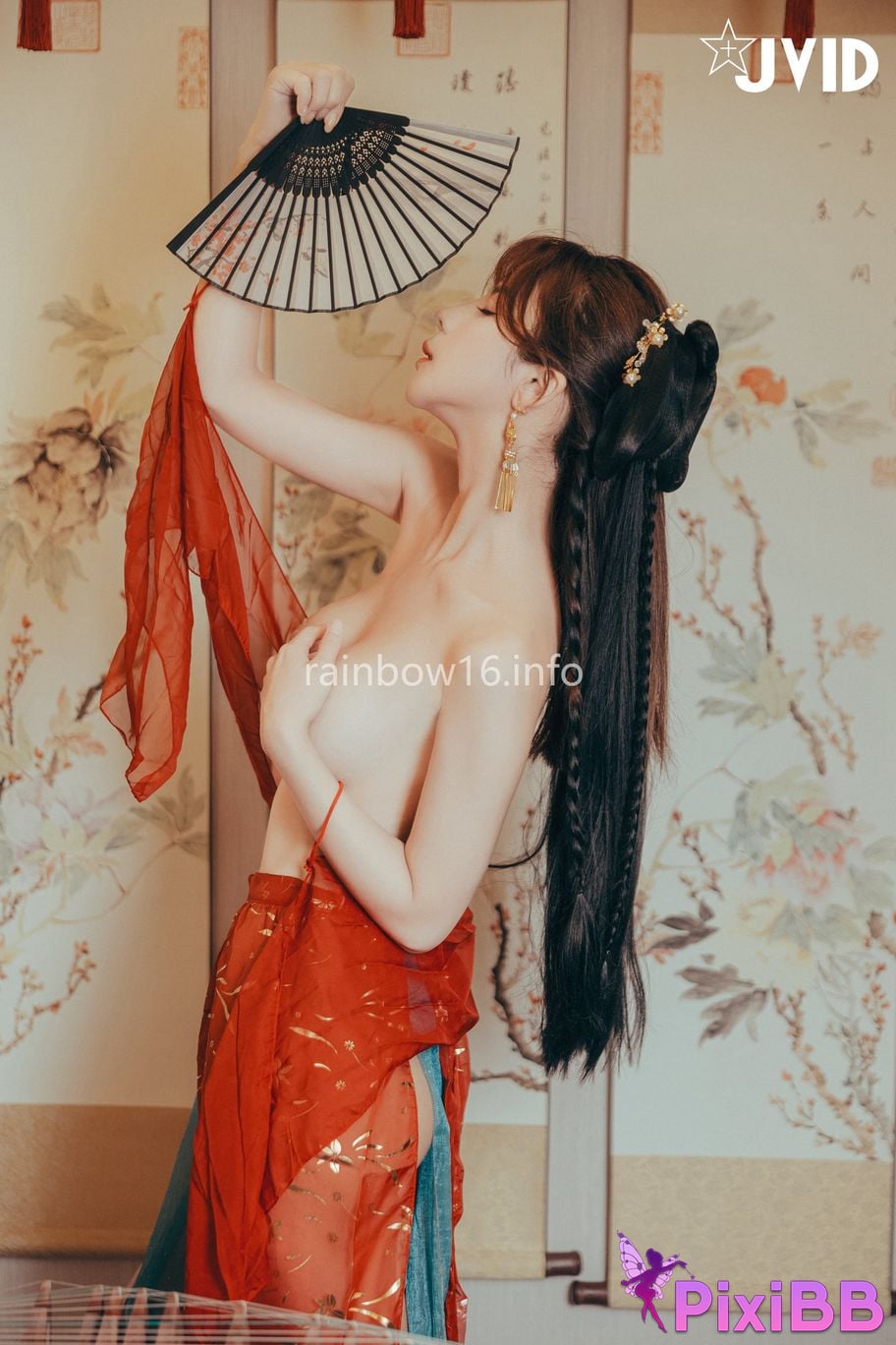 JVID Xiaomien Mina Want to spend the Mid Autumn Festival naked PixiBB.COM 104