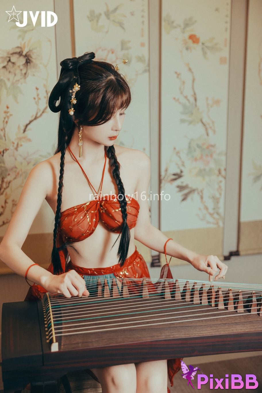 JVID Xiaomien Mina Want to spend the Mid Autumn Festival naked PixiBB.COM 107