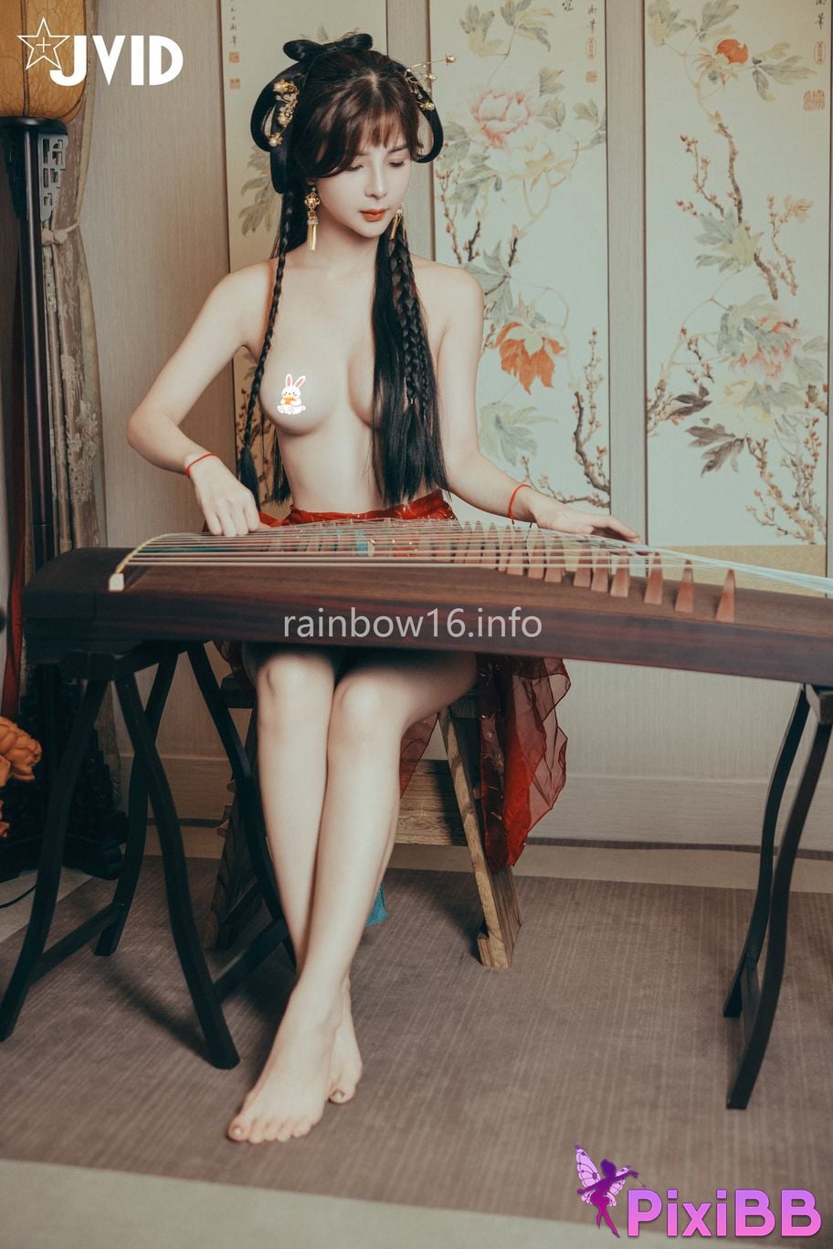 JVID Xiaomien Mina Want to spend the Mid Autumn Festival naked PixiBB.COM 114