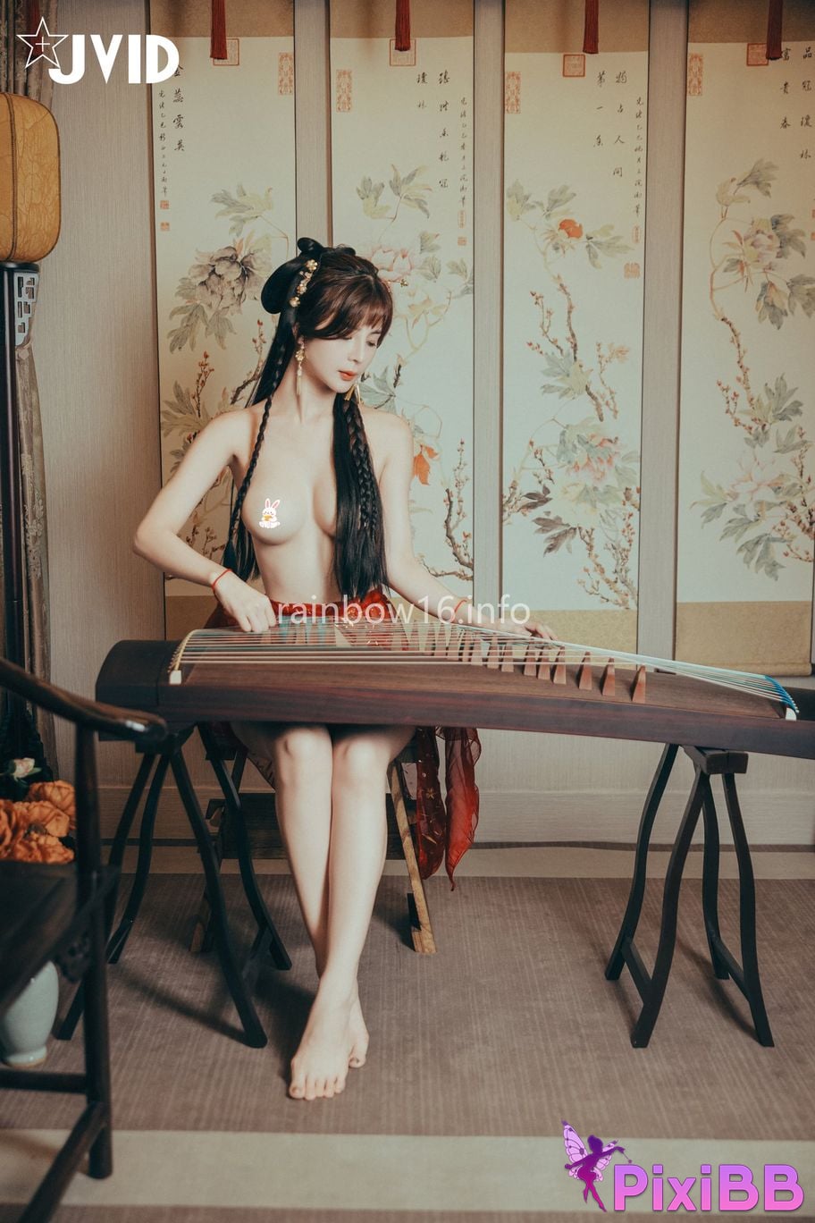 JVID Xiaomien Mina Want to spend the Mid Autumn Festival naked PixiBB.COM 115