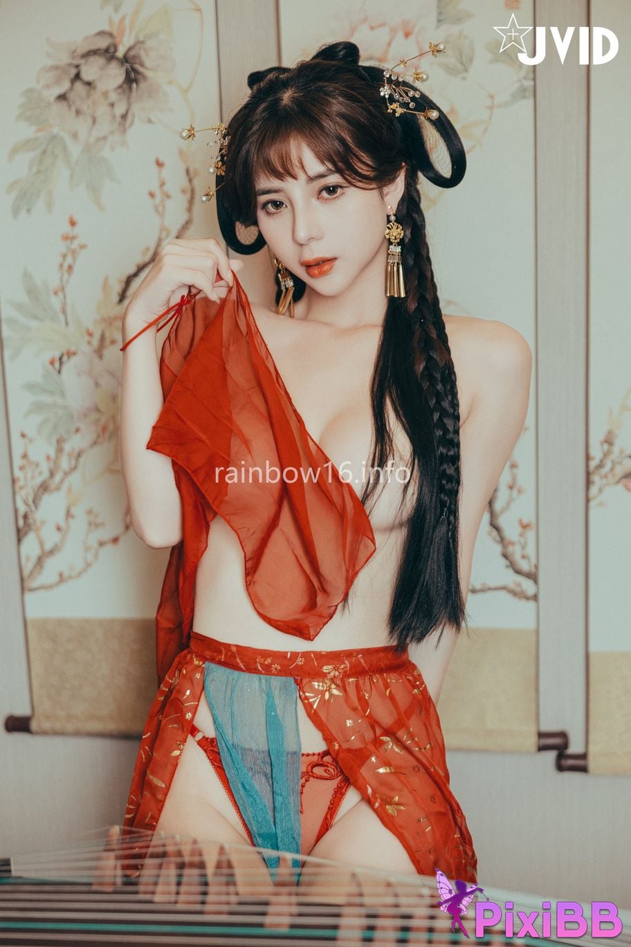 JVID Xiaomien Mina Want to spend the Mid Autumn Festival naked PixiBB.COM 117