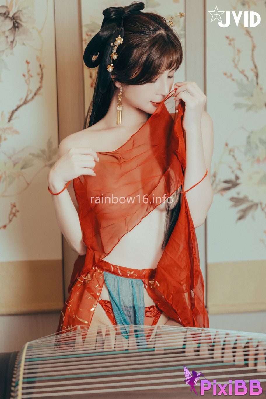 JVID Xiaomien Mina Want to spend the Mid Autumn Festival naked PixiBB.COM 118