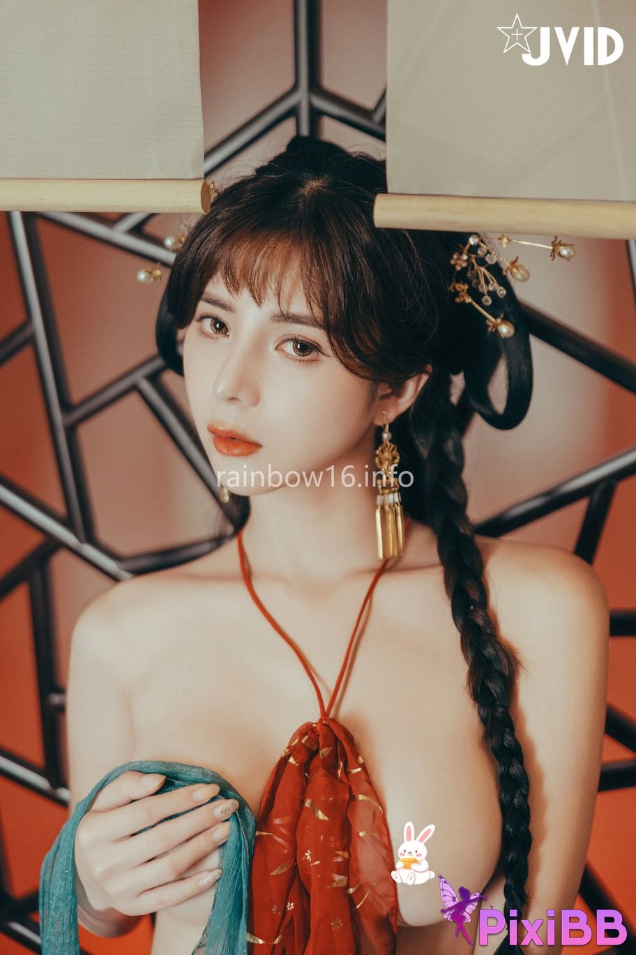 JVID Xiaomien Mina Want to spend the Mid Autumn Festival naked PixiBB.COM 126