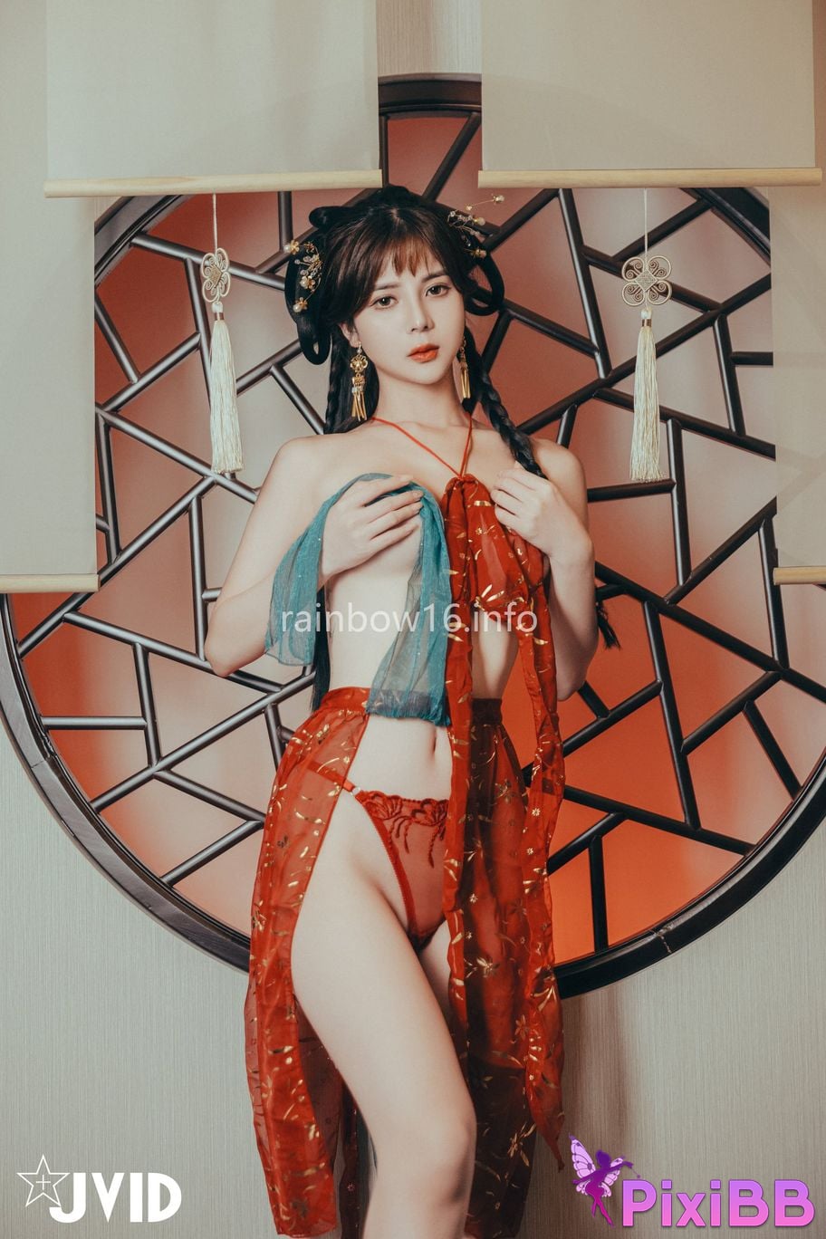 JVID Xiaomien Mina Want to spend the Mid Autumn Festival naked PixiBB.COM 127