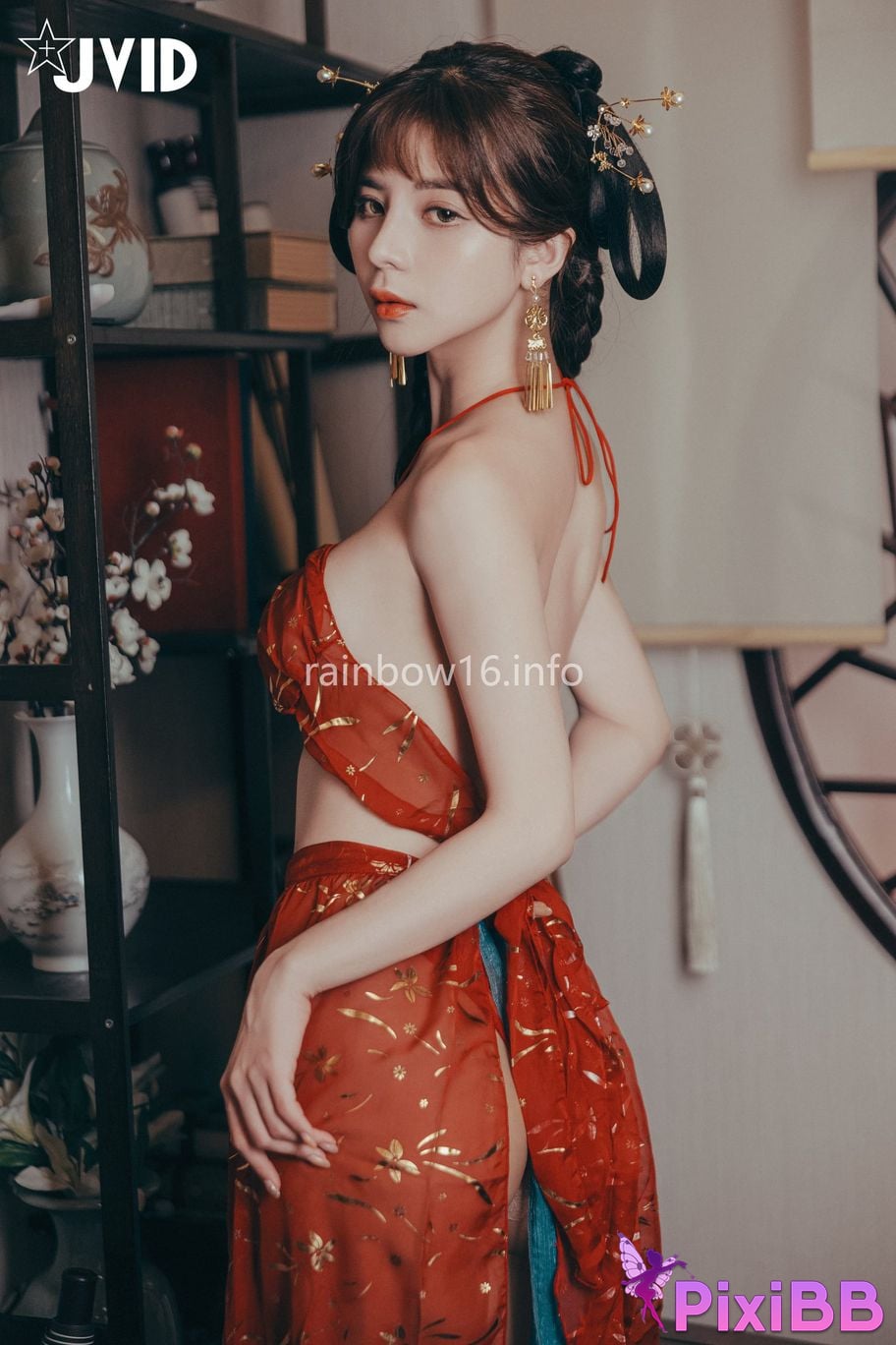 JVID Xiaomien Mina Want to spend the Mid Autumn Festival naked PixiBB.COM 135