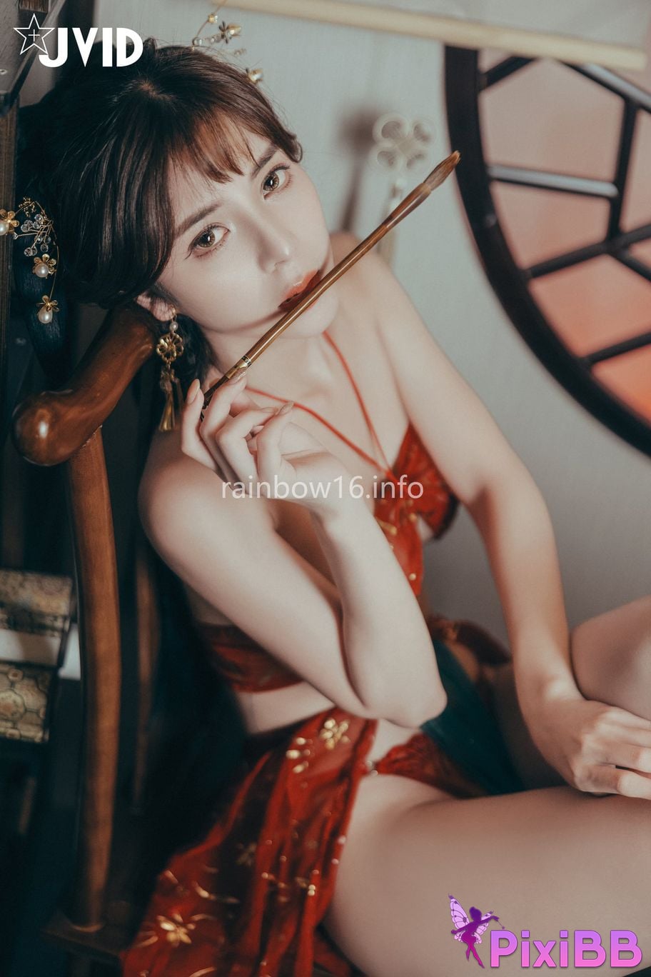 JVID Xiaomien Mina Want to spend the Mid Autumn Festival naked PixiBB.COM 138