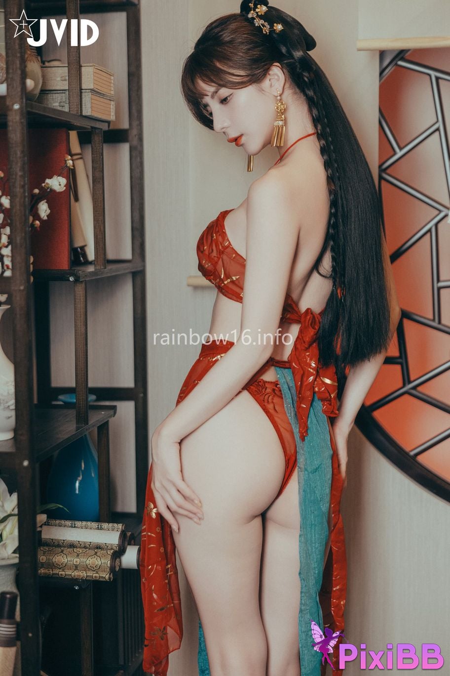 JVID Xiaomien Mina Want to spend the Mid Autumn Festival naked PixiBB.COM 154