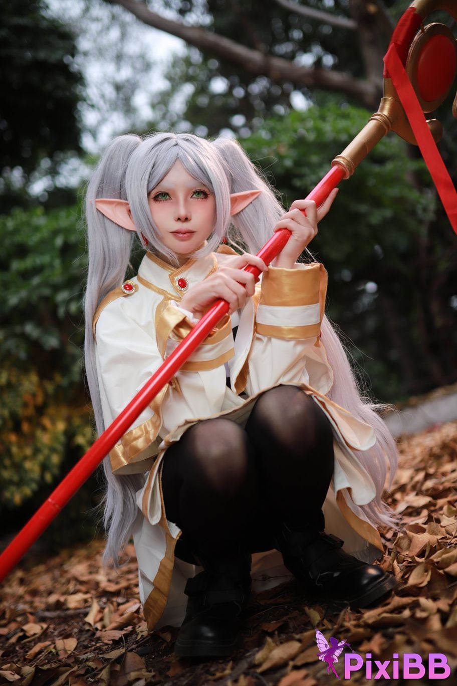 Cosplayer Pear Uesugi The funeral of Florian PixiBB.COM 001