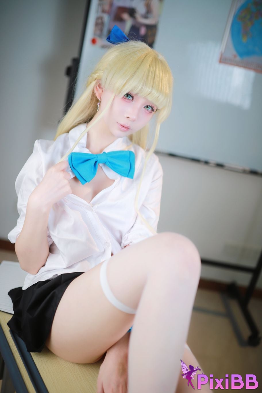 Cosplay Uesugi Eri Lou Blue Archives Asuka Horse School Uniform PixiBB.COM 026