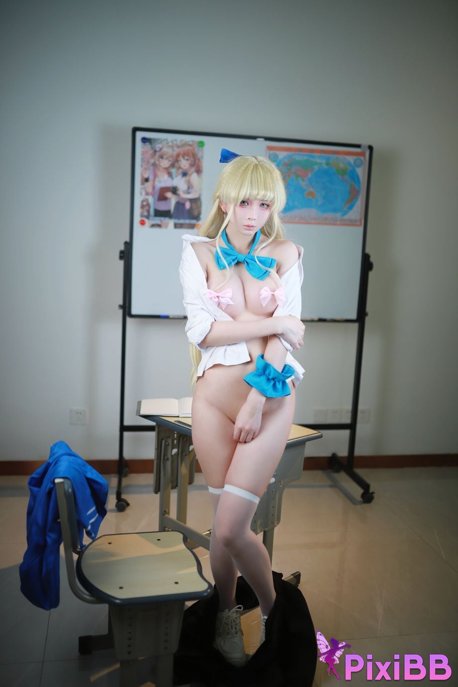 Cosplay Uesugi Eri Lou Blue Archives Asuka Horse School Uniform PixiBB.COM 037