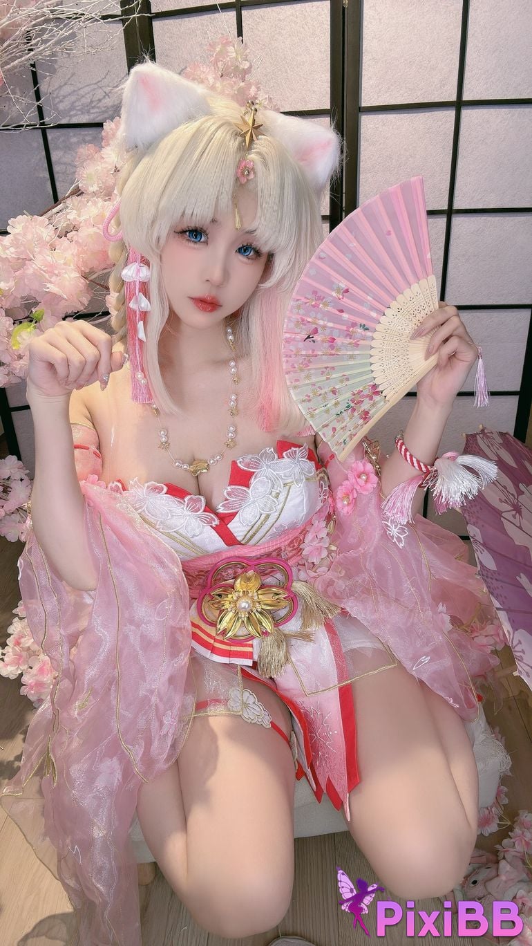 Cosplayer miko Sauce ww 2025 Year 04 monthly subscription PixiBB.COM 047